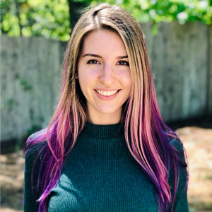 A headshot-style portrait of Audrey Stein.